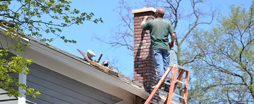 Vinyl and PVC Chimney Flashing Installation in Guelph, ON