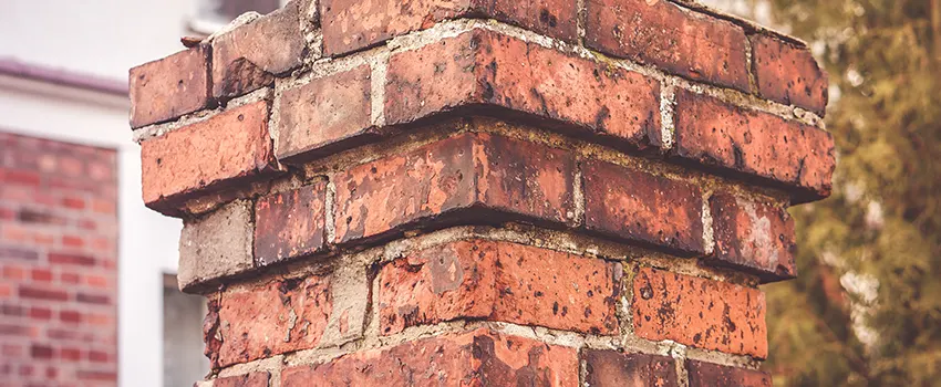 Cracked Chimney Bricks Repair Cost in Guelph, Ontario